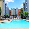 The Flats at Atlantic Station Sparkling blue swimming pool