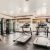 a gym with exercise equipment