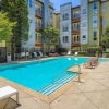 The Flats at Atlantic Station Sparkling blue swimming pool